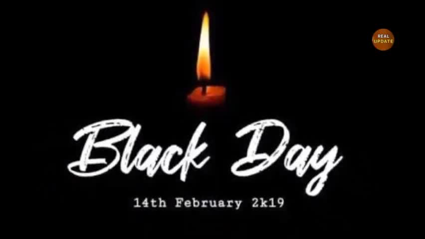 🖤 Honoring Heroes: Commemorating Pulwama Attack Martyrs on #BlackDay 🇮🇳