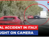Italy Accident Video: Deadly Crash Between Ferrari And Lamborghini In Sardinia Claims Two Lives