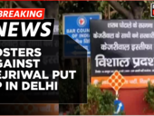 Breaking News: 'Kejriwal, Resign' Hoardings Put Up In Delhi Ahead Of ED Heat On AAP MP Sanjay Singh