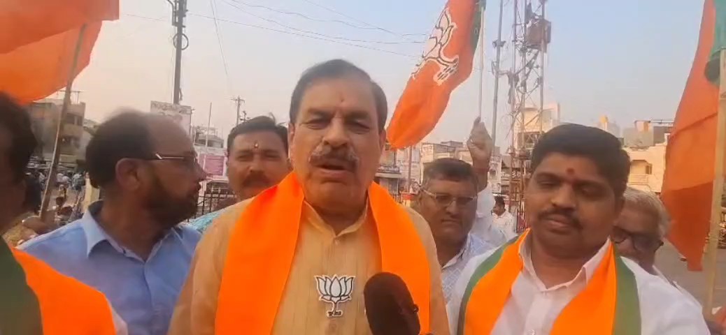 कळमनूरी: राहुल गांधी यांच्या कृत्याचा आम्ही निषेध करतो भाजप ...
