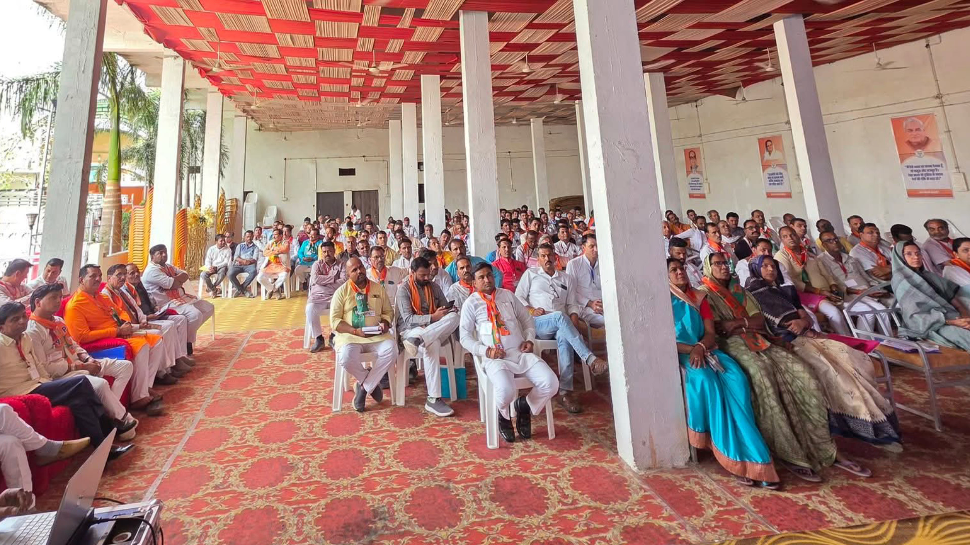 राजगढ़: राजगढ़ सांसद रोडमल नागर गुलावता मंडल के संयुक्त प्रशिक्षण शिविर ...