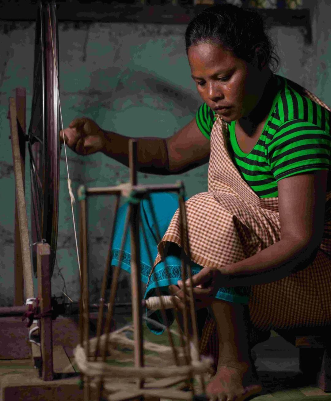 A designer’s cruelty-free silk brand helps Meghalaya job crunch