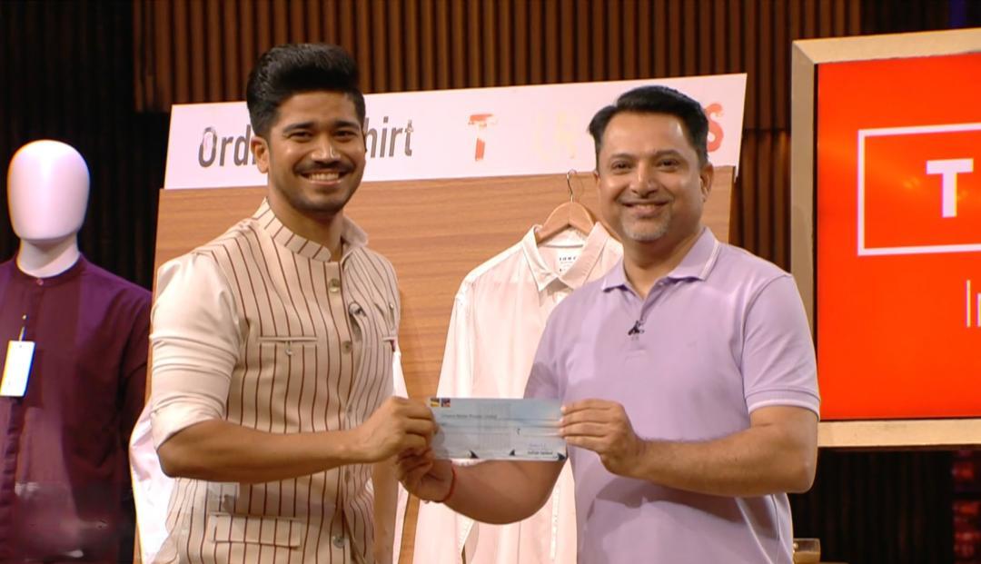 Azhar Iqubal invests ₹1.2 crore in anti-stain clothing startup Turms on Shark Tank