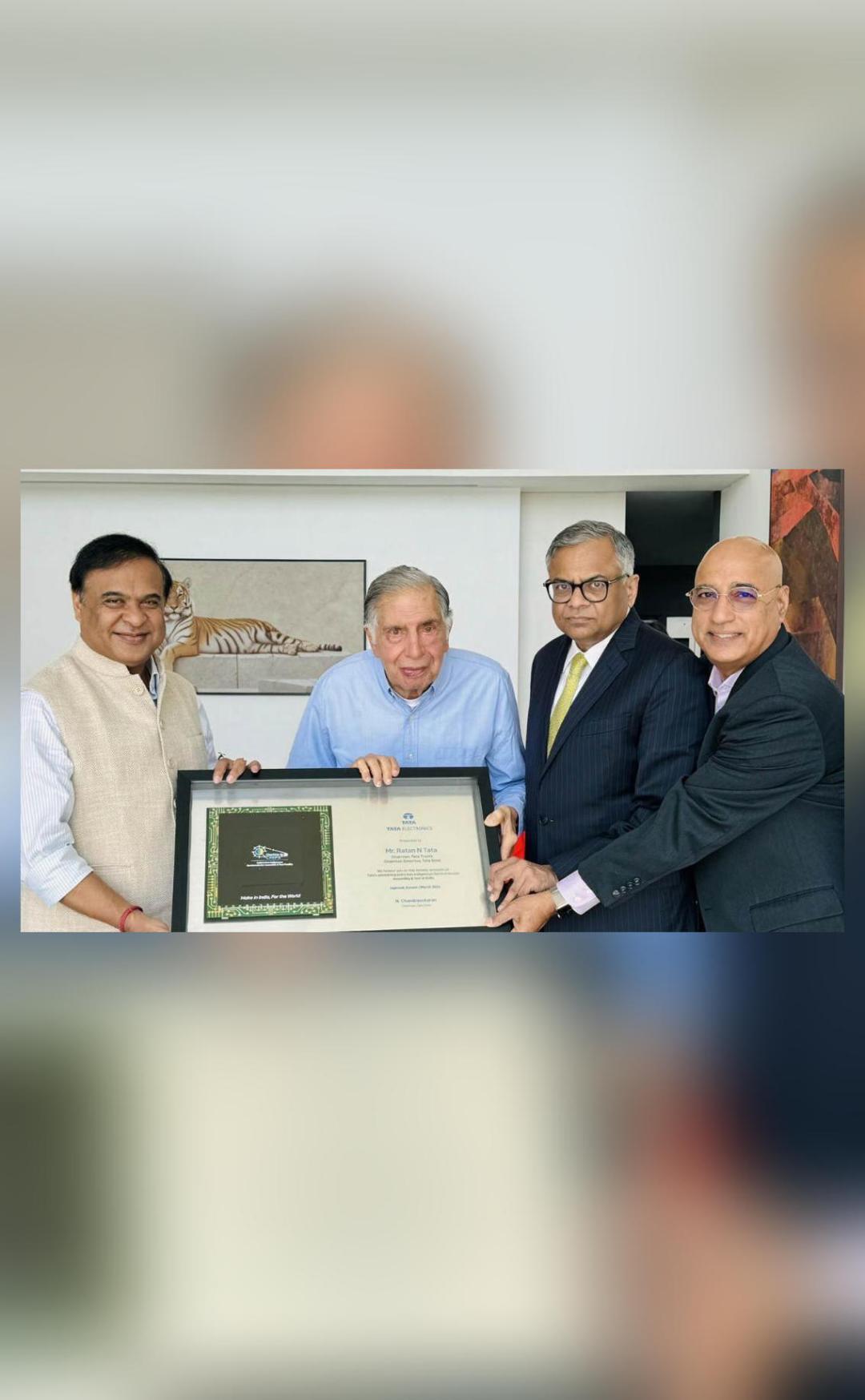 Tata Group Puts Assam On Global Map With Semiconductor Plant