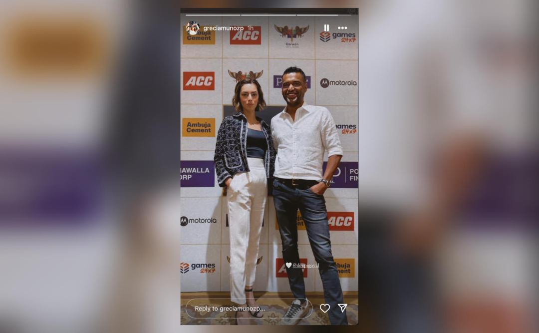 Zomato CEO Deepinder Goyal's wife Grecia Muñoz shares pic with him from award function