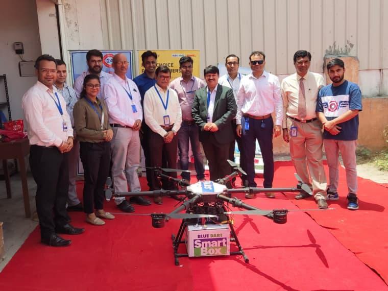 Blue Dart begins drone deliveries in partnership with Skye Air