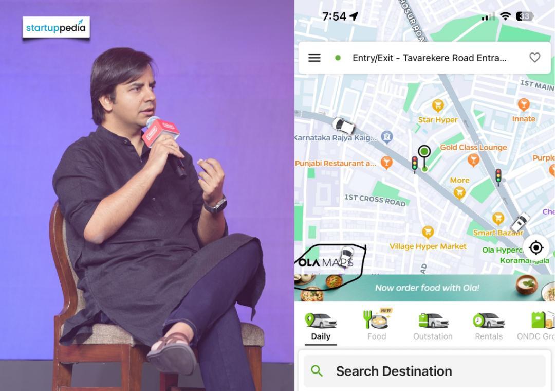 Ola CEO offers free map access, ₹100 Cr credit to exit Google maps