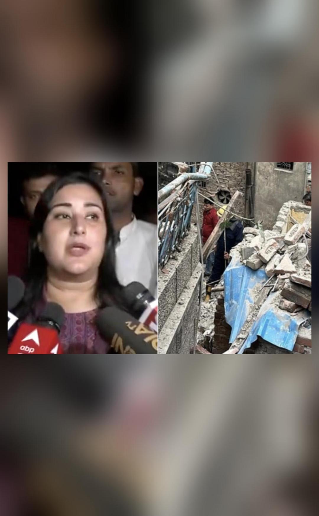 Delhi govt's carelessness: Bansuri on Karol Bagh building collapse