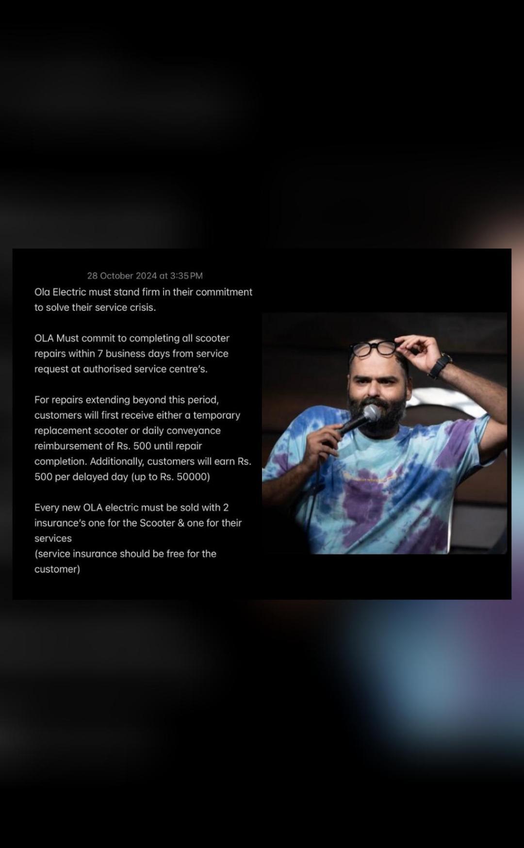 No choice but to accept offer to work with Ola, says Kamra; lists his conditions