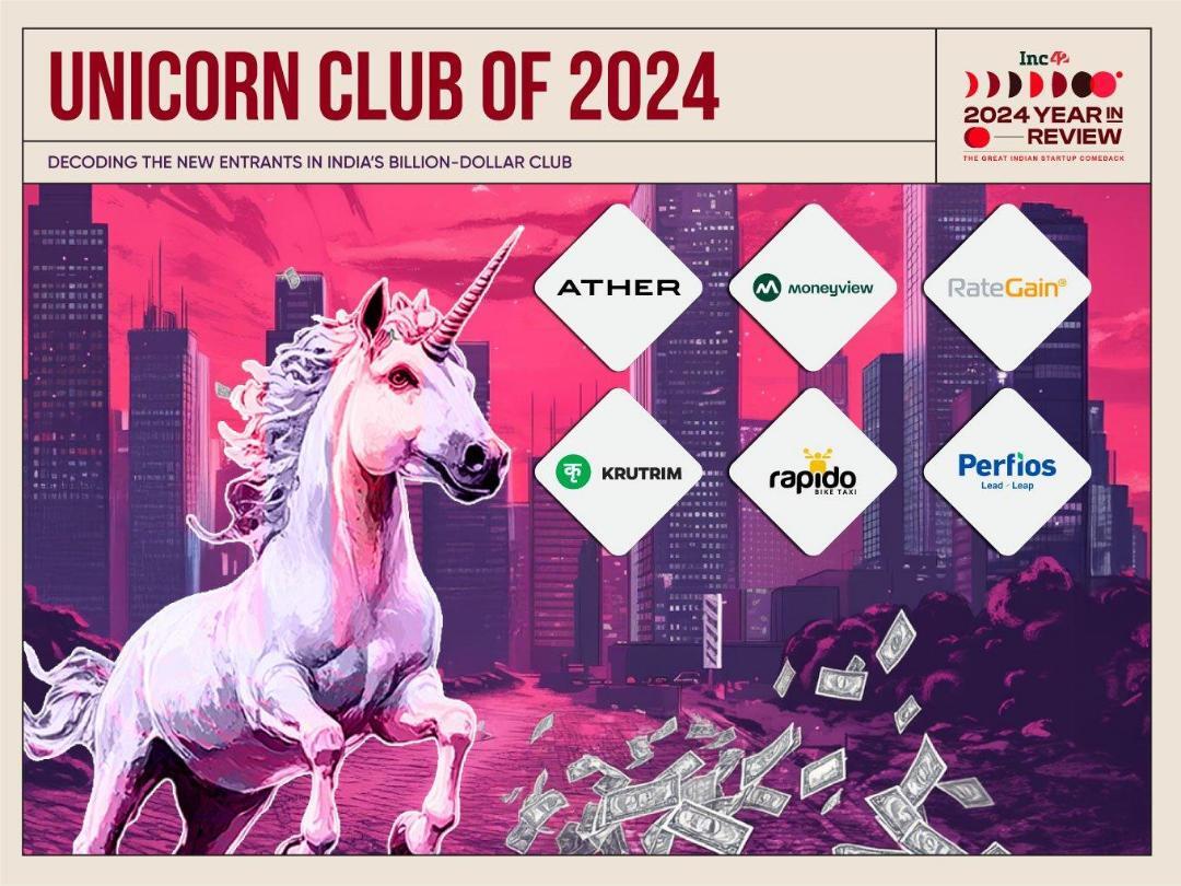 Six startups crossed $1 billion valuation mark in 2024