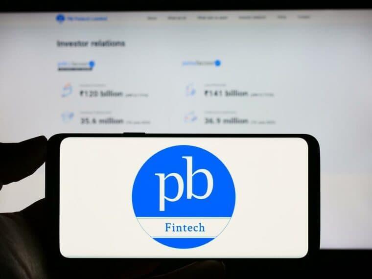 PB Fintech shares slump 5% during intraday on Monday