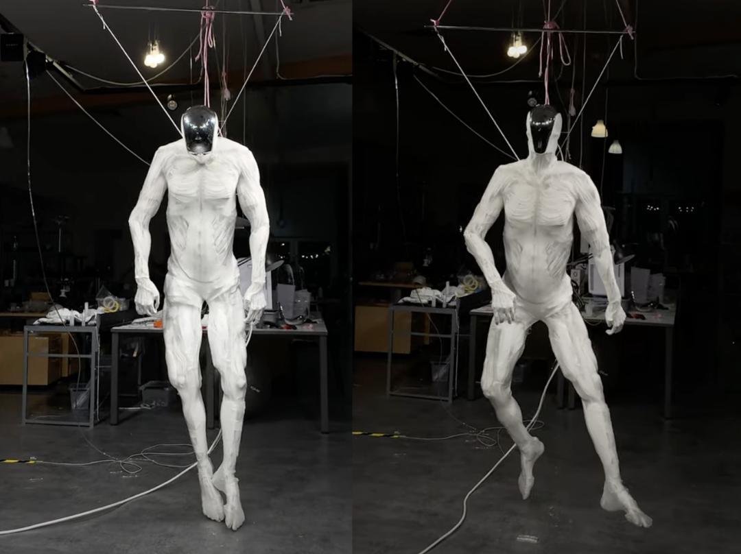 Human-like robot with synthetic muscles, translucent skin unveiled