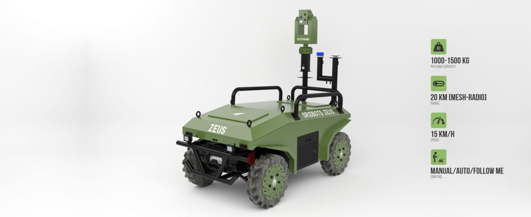Indian startup Gridbots completes trials of its HITMAN UGV