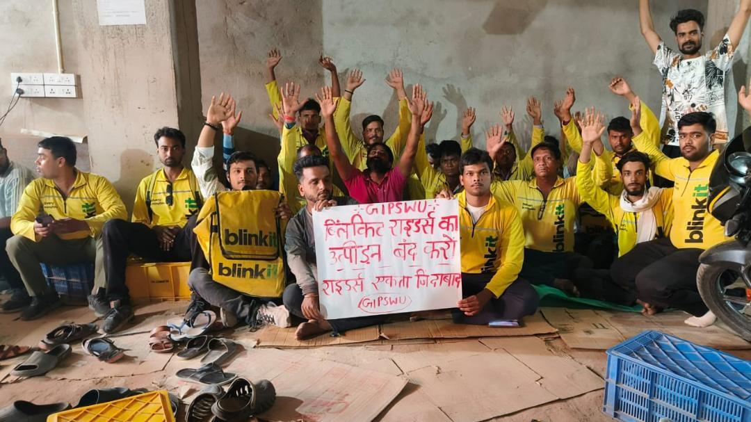 150 Blinkit workers go on strike in UP, Blinkit blocks their IDs: Report