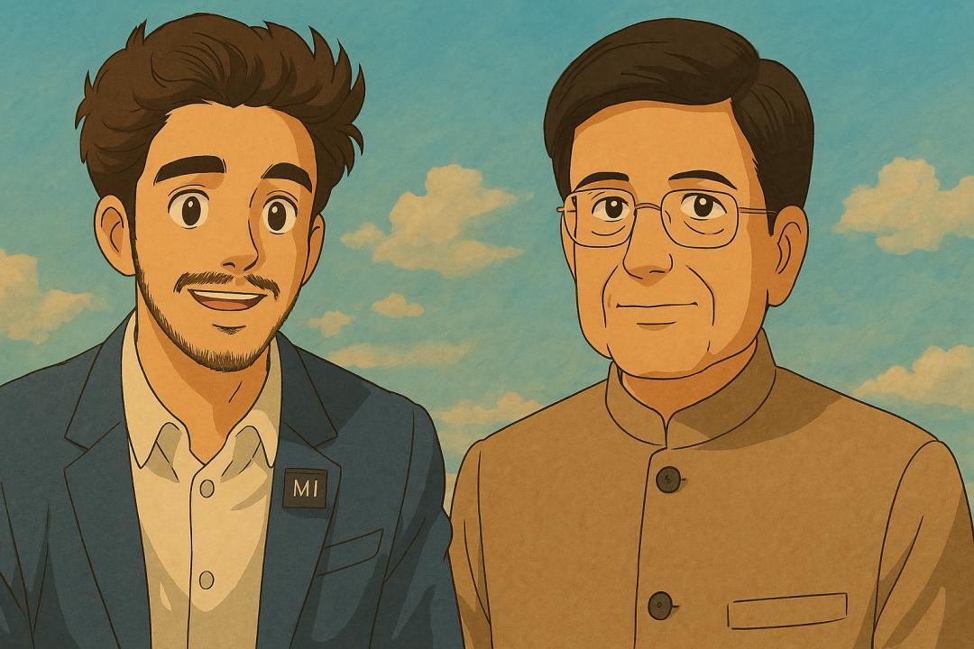 Adithya Pappala supports Piyush Goyal's Startup vision