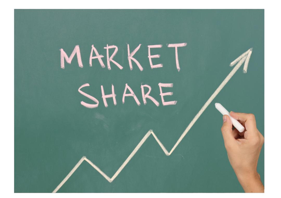 How did Amazon achieve a 35% market share growth in India?