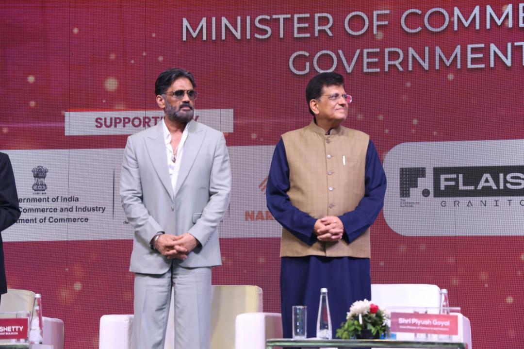 India Is building for the world: Suniel Shetty at Vibrant Buildcon