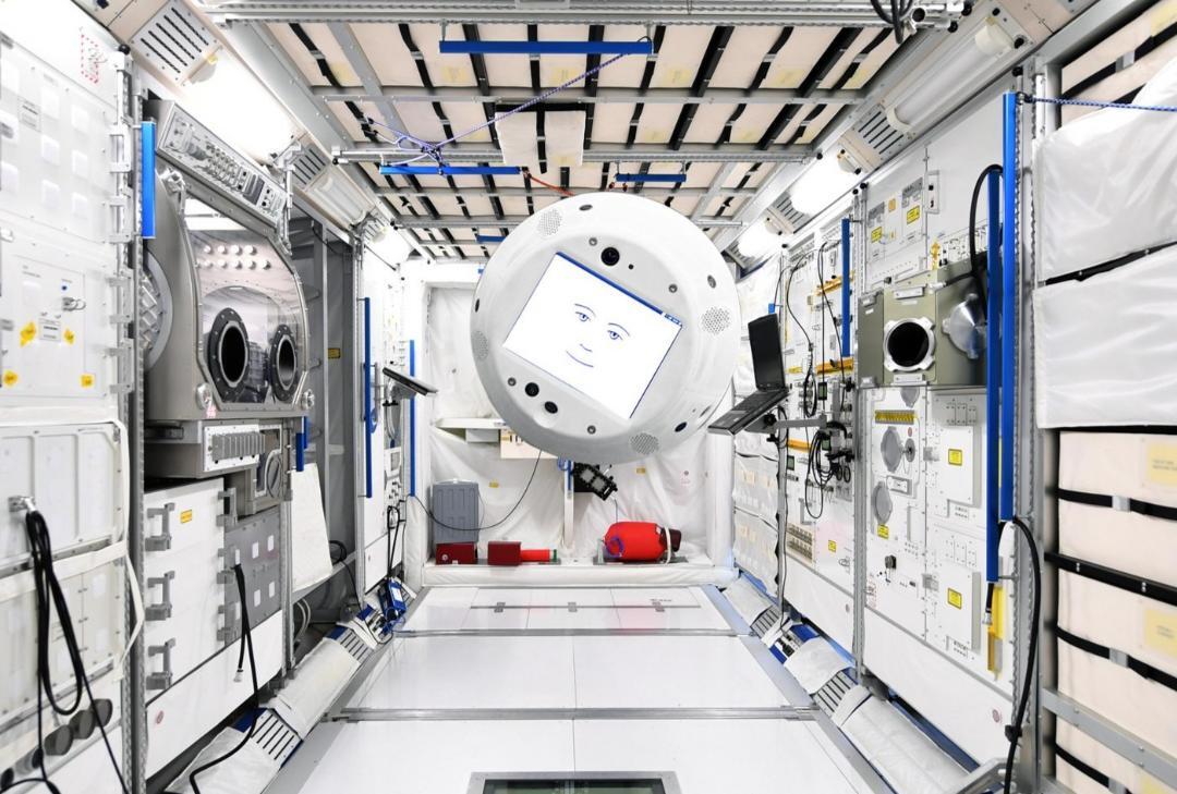 What is Project Cimon, the AI robot being tested aboard the Space Station?