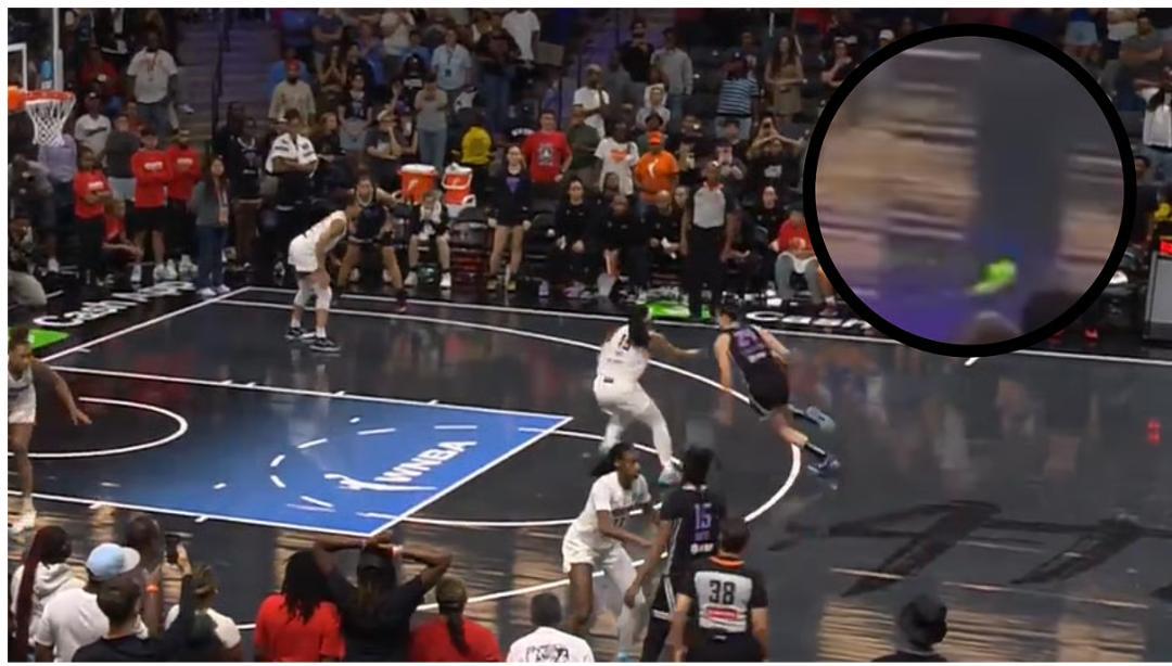 Inappropriate device thrown on court disrupts Dream-Valkyries game