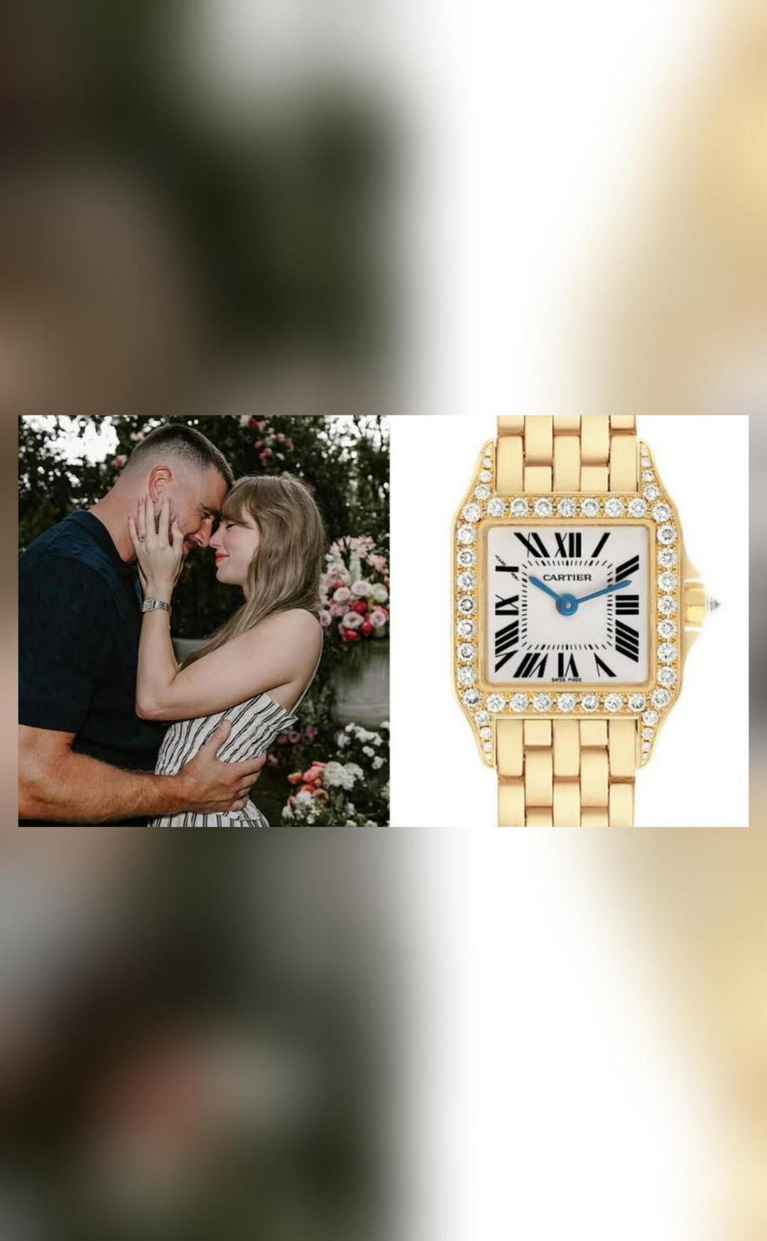 Taylor Swift wore Cartier watch worth ₹16 lakh at her engagement