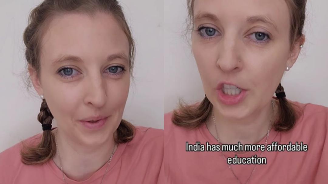 US woman calls Indian education more affordable in viral video