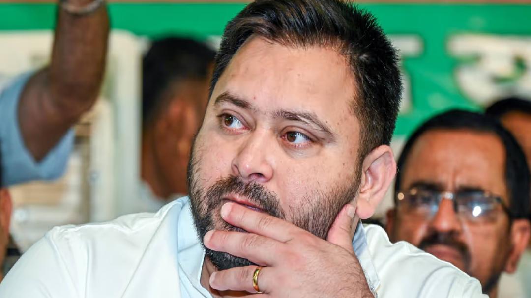 VP Polls: Tejashwi Yadav raises questions over Dhankar's absence