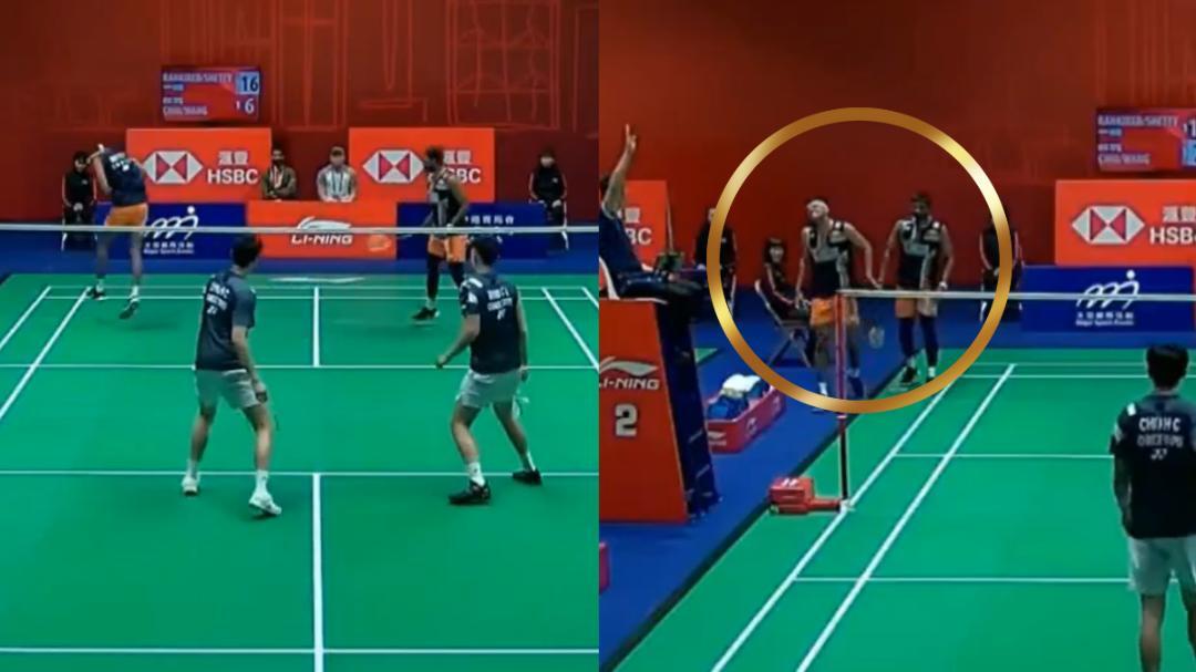 Shetty gets hit by Satwik's racquet at Hong Kong Open 2025