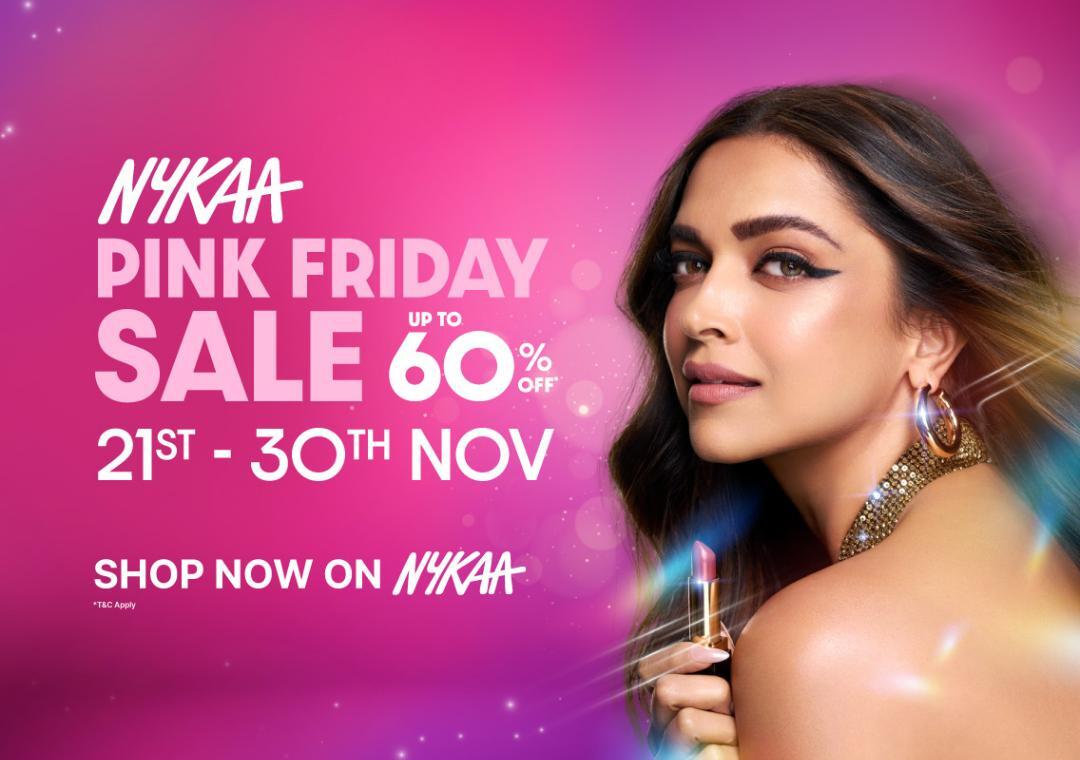 Nykaa Pink Friday Sale is back, get up to 60% off on 1800+ beauty brands