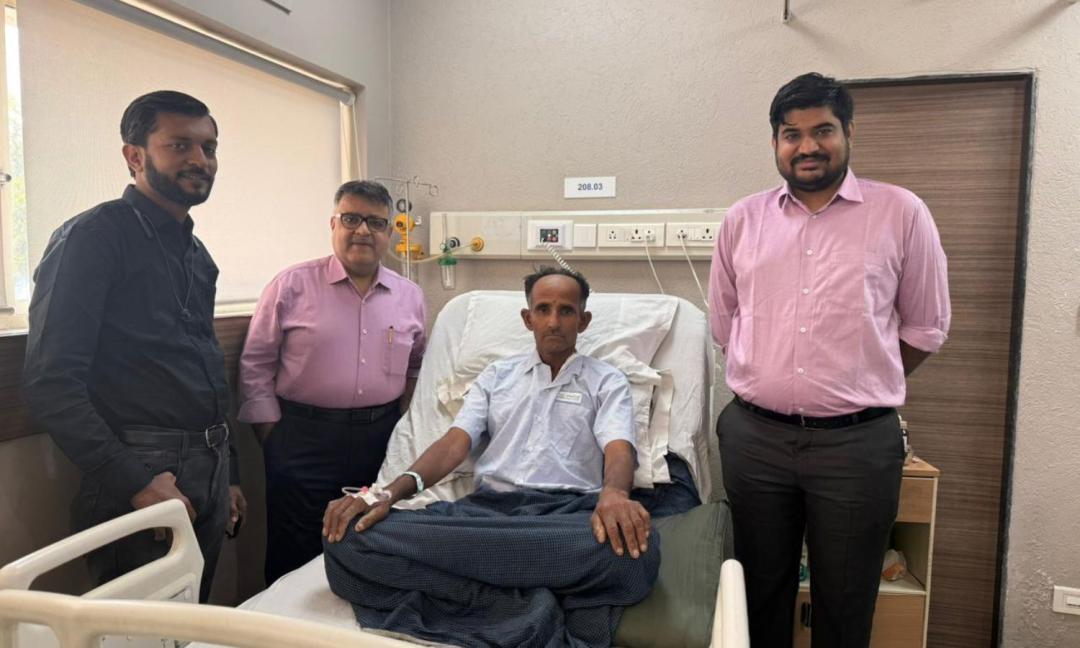 3.1 kg liver tumour removed after 10-hour surgery in Ahmedabad