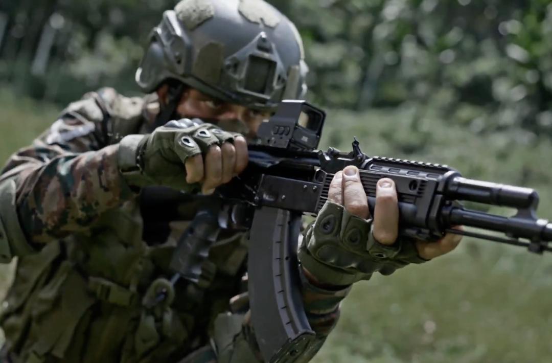 Army shares ASMR video of AK-203 'Sher' rifle in action 