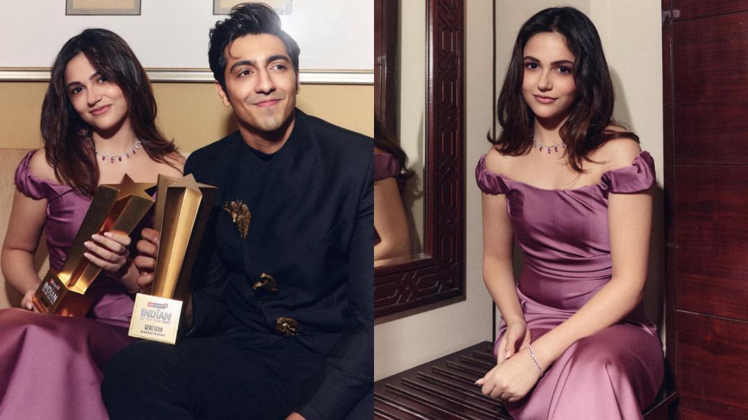 Ahaan Panday and Aneet Padda make a stylish debut for first award