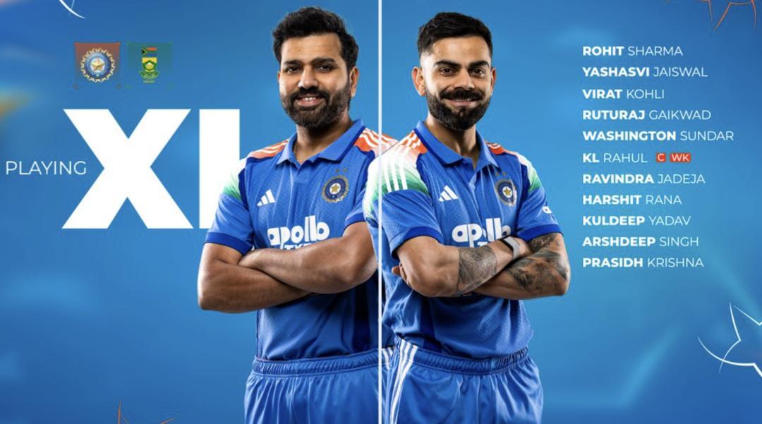 India lose 19th toss in a row in ODI cricket, announce playing XI