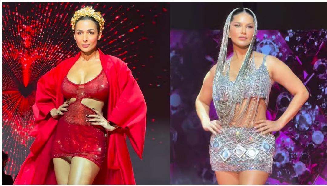 Malaika Arora turns showstopper for Ashley Rebello's Mumbai show