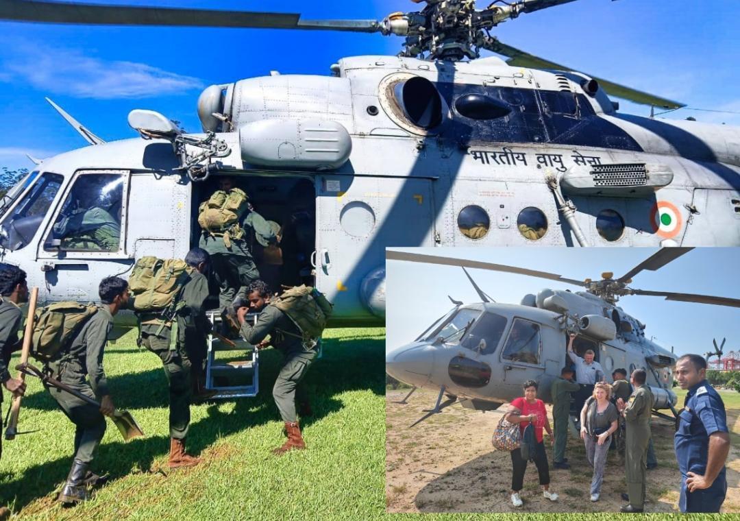 Pak national among others rescued by IAF in cyclone-hit Sri Lanka