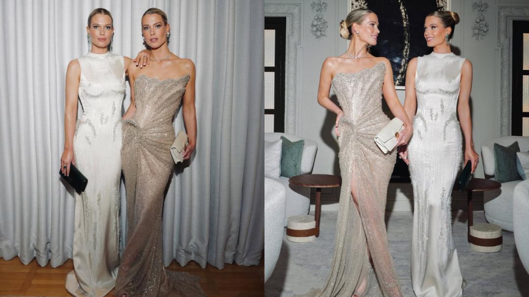 Princess Diana's twin nieces wear Indian designer's gown 