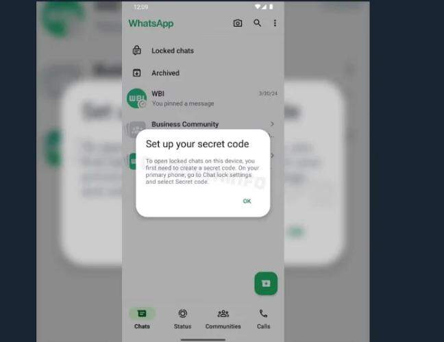WhatsApp testing locked chat feature for linked device