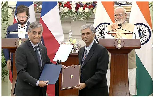 India, Chile sign terms of reference for free trade deal expansion