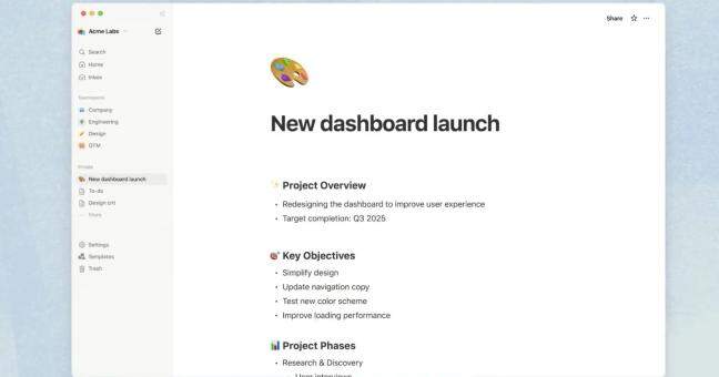 Notion unveils AI updates for meetings, search, and research tasks
