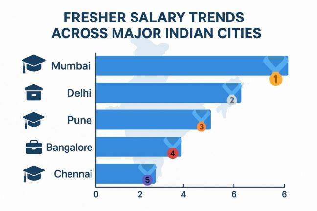 Mumbai tops fresher salary chart at ₹4.29 LPA: Report