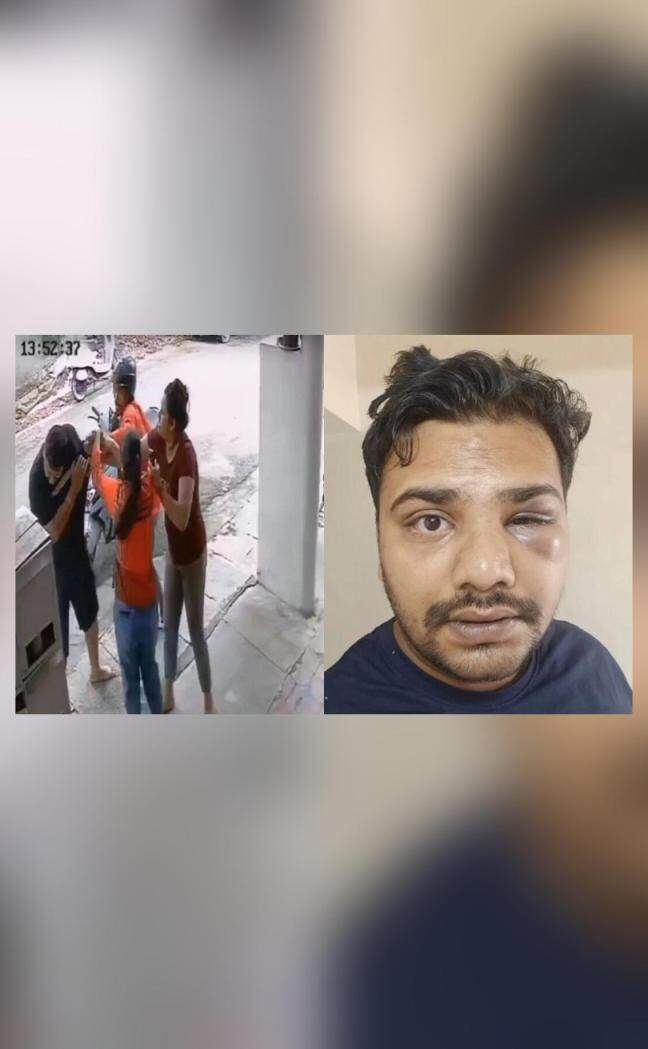 Man gets fractured skull as Zepto exec hits him over address issue in B'luru, caught on CCTV