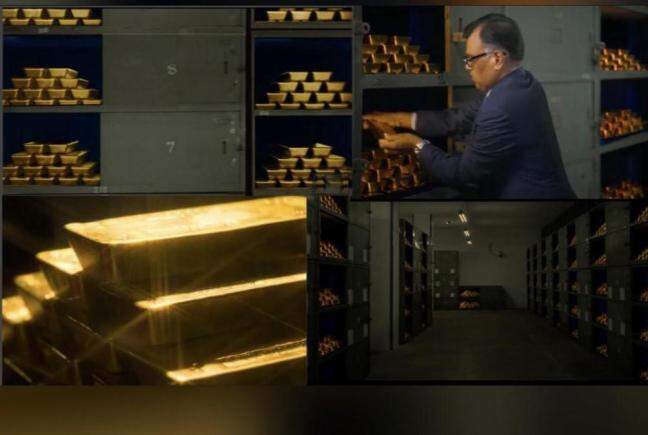 RBI shows its secret gold vault for the first time in history