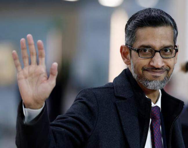 Google CEO Sundar Pichai asked about company's next CEO; responds