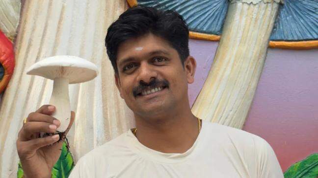 Kerala man leaves merchant navy job to focus on mushroom farming
