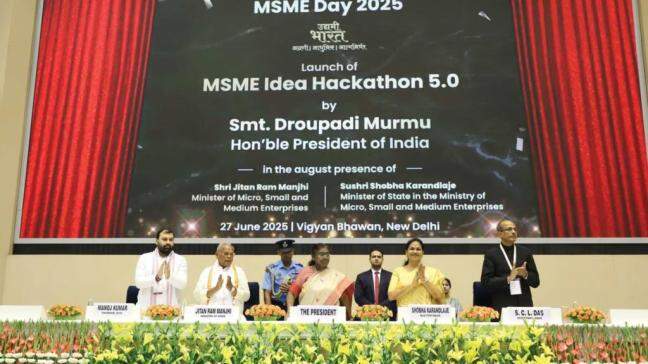 President Murmu launches MSME Idea Hackathon 5.0 at IIT Indore