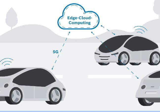 How does edge computing power connected cars?