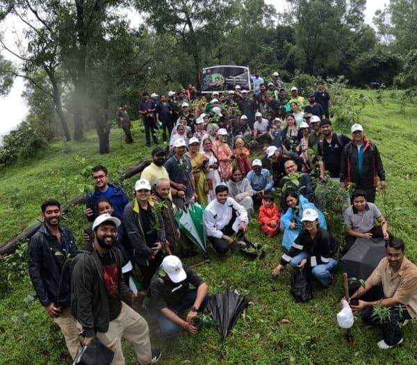 Power company conducts Annual Tree Plantation Drive at Lonavala