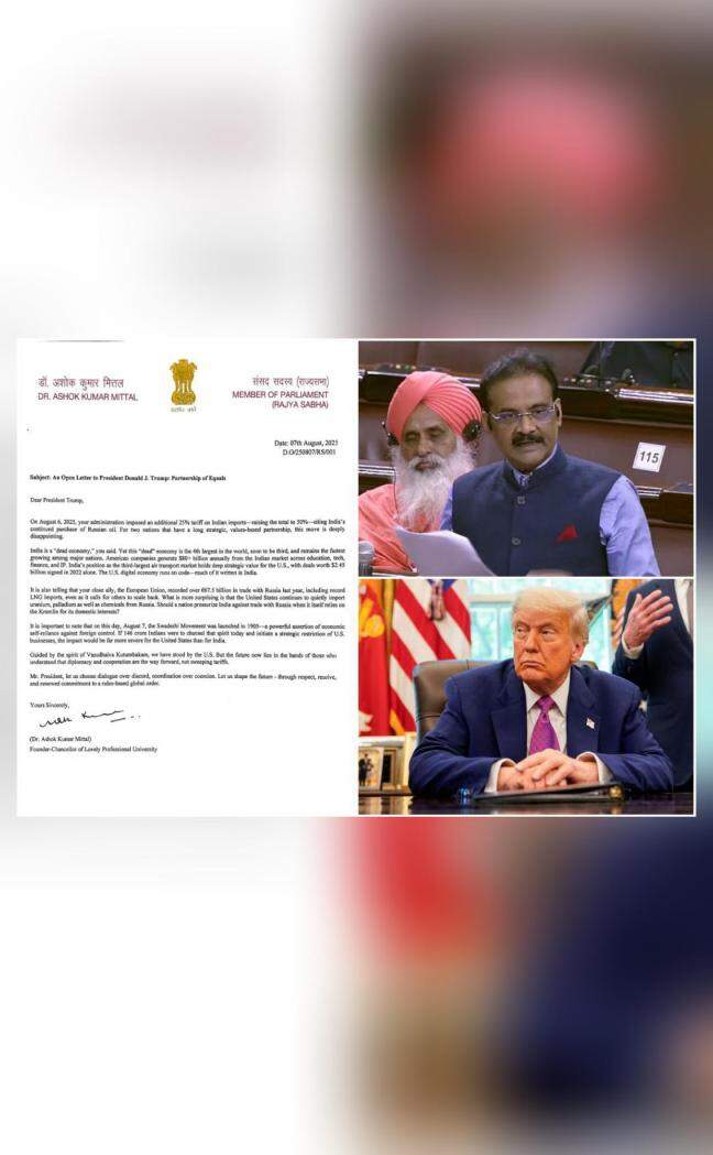 What if 146 cr Indians boycott US companies?: AAP MP as he pens open letter to Trump