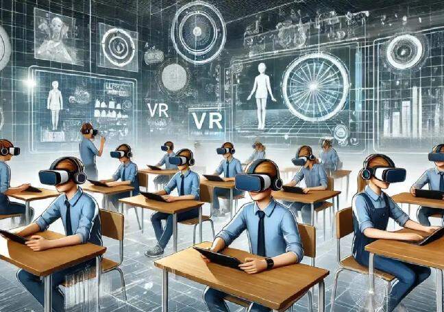 How do VR, AR, and AI transform interactive learning?