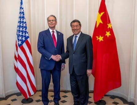 US, Chinese officials hold talks on trade and TikTok deadline