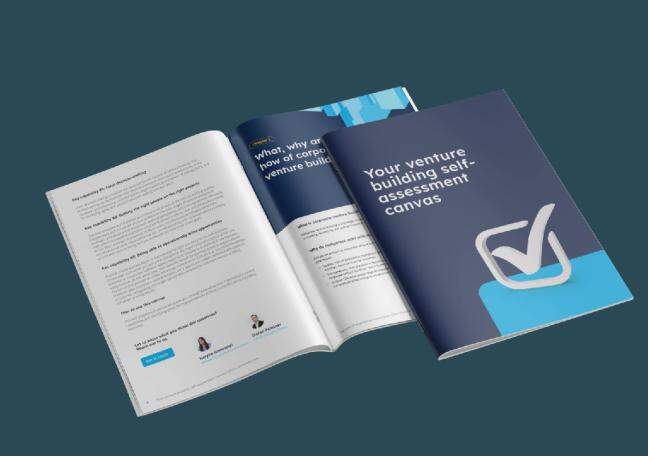 What steps define the venture-building journey?